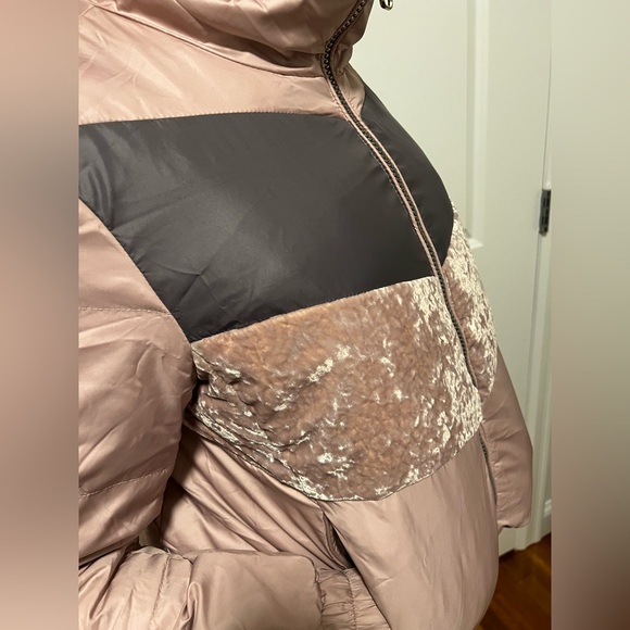 Marc New York Pink and Gray Puffer Jacket - Picture 8 of 12